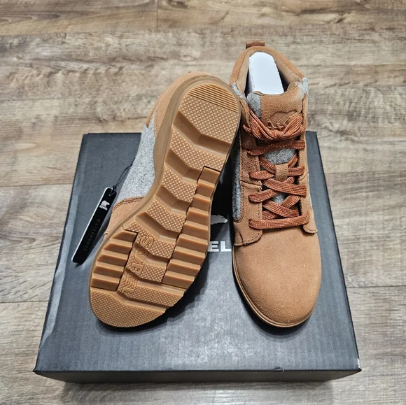 🥾Sorel Evie Ankle Lace Waterproof Boots BRAND NEW WITH TAGS Women's size 7.5 - Picture 14 of 16